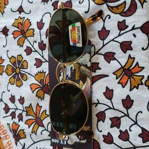 Polar Eyes Polarized Wire Frame Glare Blocking Sunglasses. NWT